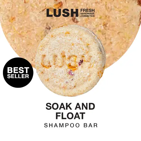 Lush Soak and Float Shampoobar 55g