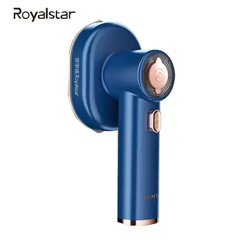 Royalstar Mini Iron Garment Steamer, Compact & Portable, 800W, 10-Hole Panel, 60ml Water Tank, 180° Constant Temperature Steam Iron