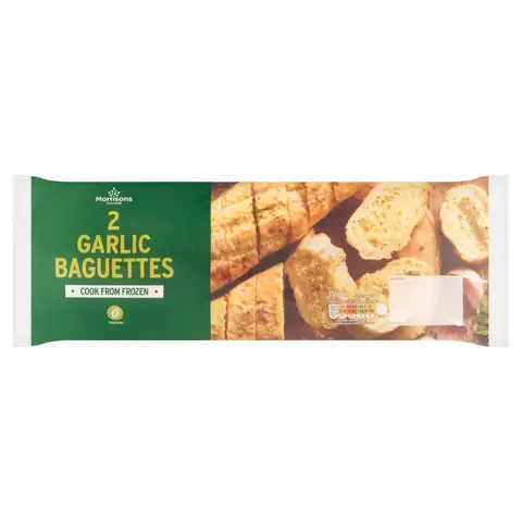 Morrisons Garlic & Parsley Baguette 2 Pack 338g