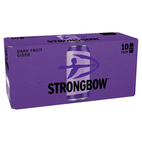 Strongbow Dark Fruit Cider 10X440ml