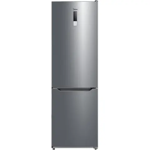 Midea MERB345MGC02 Kühl-Gefrierkombination / 185 cm hoch / 59,5 cm breit / 70 cm tief / 171 kWh pro Jahr / Kühlteil 216 Liter / Gefrierteil 122 Liter / No Frost / Twin Control / mit Frischefach [Energieklasse C]