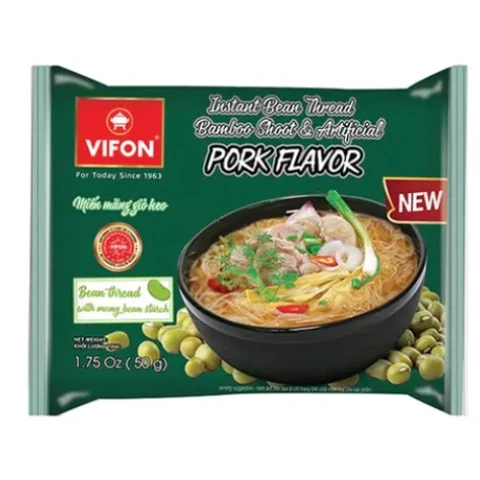 VIFON Instant Bean Thread Bamboo Shoot & Pork Flavor 50g