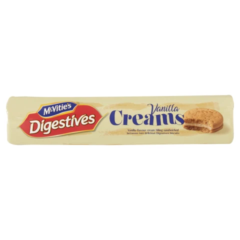 Mcvitie's Digestives Creams Vanilla Biscuits 168G