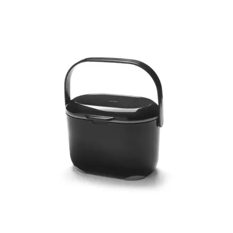 ADDIS KTCH COMPOST CADDY BLK   NT