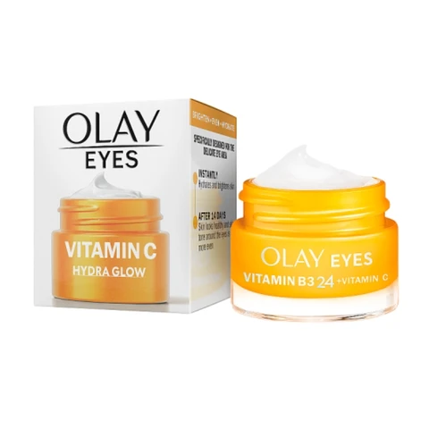 Olay Vitamine C Oogcrème, Verheldert Donkere Kringen, Met Niacinamide, 15 ml