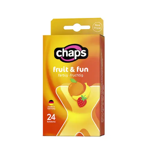 chaps fruit & fun 24 Kondome 24 St