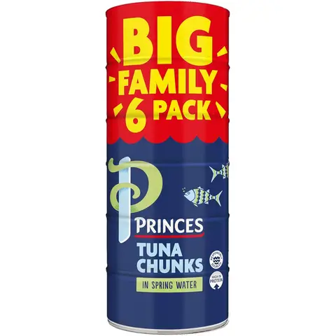 Princes Tuna Chunks In Spring Water 12 x 145g