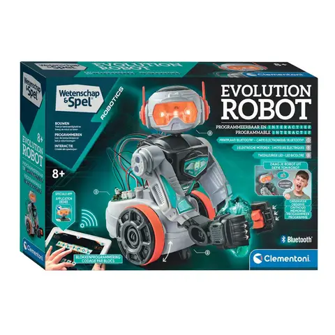 Clementoni evolution robot STEM speelgoed - blauw, 70 cm