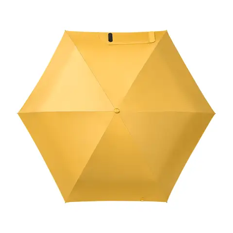 Beneunder BM666, revêtement noir Compact Protection parapluie pour en plein air antivents imperméable, Yellow, cadeau de couple cadeau parfait