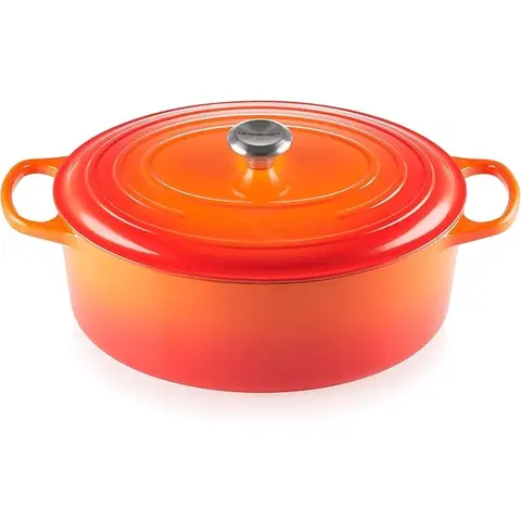 Le Creuset Rôtissoire Ovale Signature 35 cm Rouge (21178350902430)