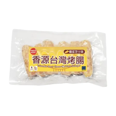 FRESHASIA Taiwan-stijl worst met gesmolten kaasvulling 300g