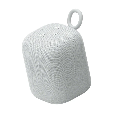 Sony LinkBuds Lautsprecher - Kabelloser Bluetooth-Lautsprecher, IPX4, wasserdicht, 25 Stunden Akkulaufzeit, klare Gesprächsqualität, für Outdoor und Reisen - Hellgrau