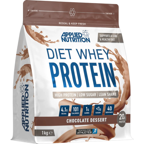 Applied Nutrition Diet Whey Protein Powder Chocolate Dessert Flavour - 1 kg