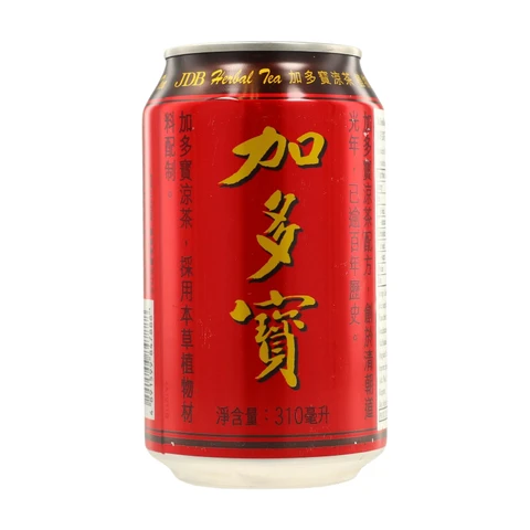 Jia Duo Bao Red Can Herbal Tea Drink 310ml