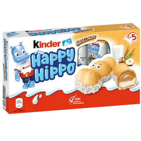 Kinder Happy Hippo Haselnuss 5er 5 x 20.7 g