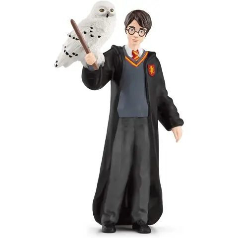 SCHLEICH 42633 Harry Potter & Hedwig, ab 6 Jahren, Harry Potter - Spielfigur, 4 x 2,5 x 10 cm