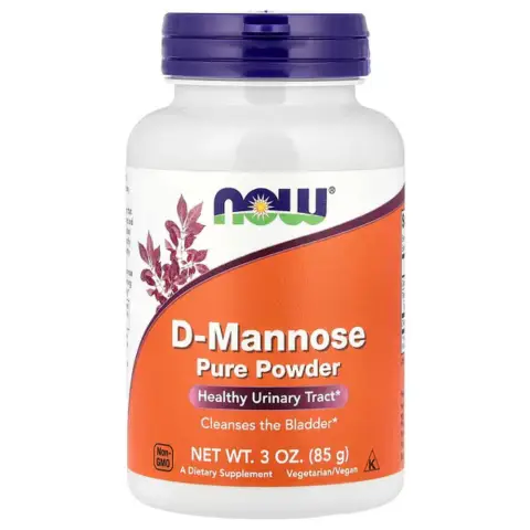 NOW Foods D-Mannose, Pure Powder - 85g