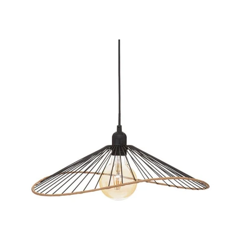 Alara Pendelleuchte Durchmesser 45 cm schwarzes Metall