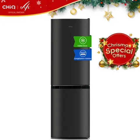 CHiQ FBM157L42, Fridge-Freezer, 157 Liter(109+48), Low Frost, Height 144 cm, Freezer 4 stars, 39 db, Reversible door, 12 year compressor warranty [Energy Class E]