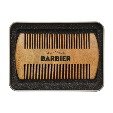 MONSIEUR BARBIER - Peigne Double Face Final Touch - 1 Unité