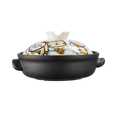 COOKER KING Casserole Stew Pot - Japanese Style - Ceramic -1.5L 1PCS