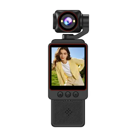 High-definition 1080P Small Video Camera,Noise-Cancel Recording, Long Battery, Fast Wi-Fi Transfer (Includes SD card)