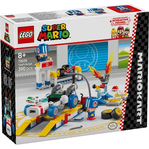 Lego 72035 Super Mario Mario Kart Toad's Garage