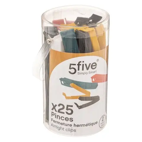 5Five Set Verschlussclips X25 PP