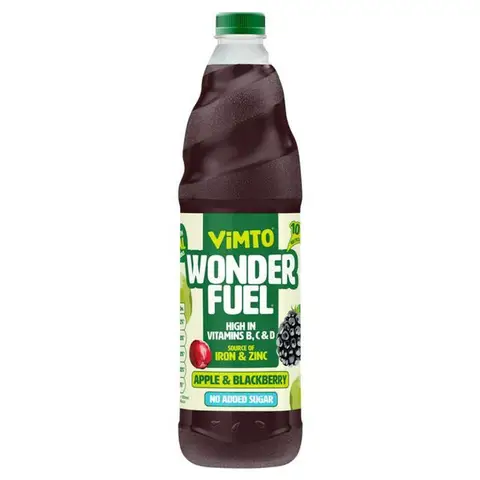 Vimto Wonderfuel Apple & Blackberry No Added Sugar 725ml