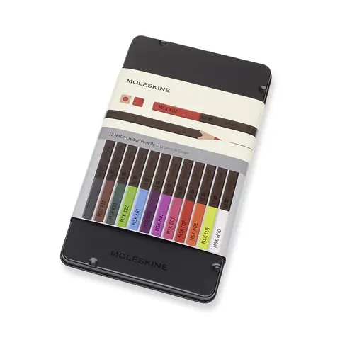 MOLESKINE Kit De 12 Crayons A Dessin