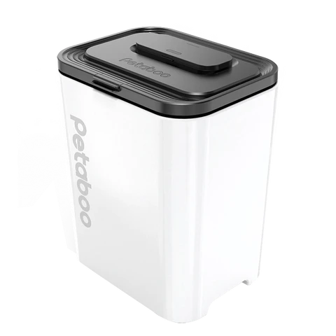 Petaboo Criseal 200MF Vacuum Dog Food Storage Container, 13 Litre,Airtight Pet Food Container, Dry Pet Food Bucket for Dogs Cats Rechargeable Sealed Food Storage Bin with lid & Measuring Scoop