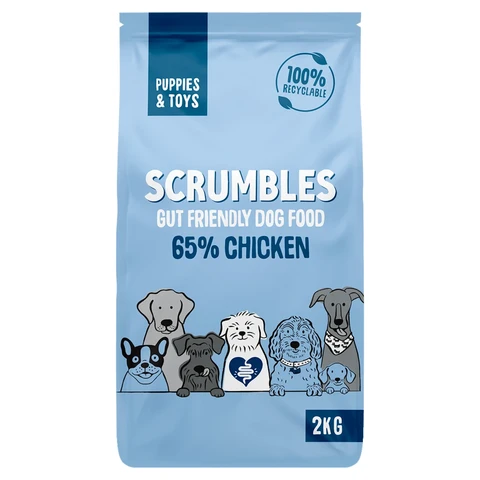 Scrumbles Gut Friendly Dog Food 2kg
