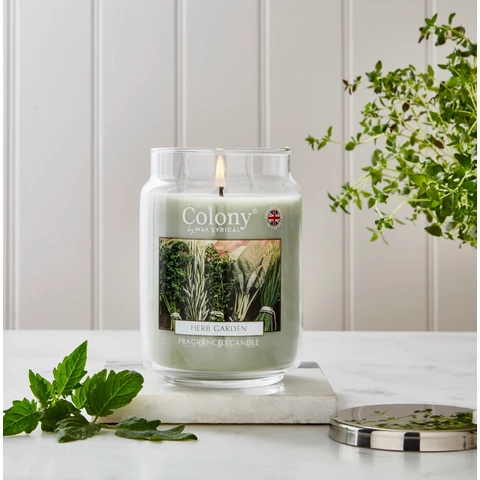 Wax Lyrical Candle Colony Herb Garden 0.7kg
