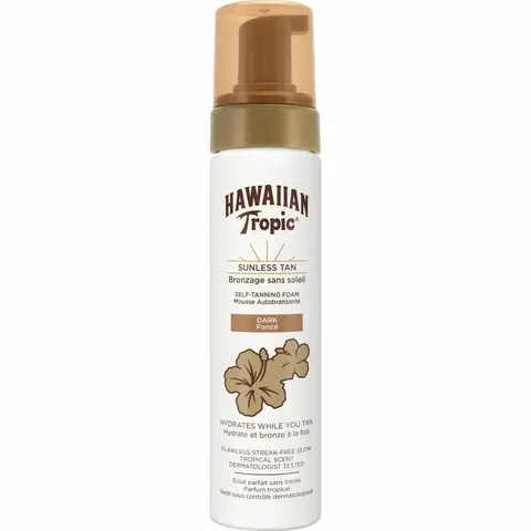 Hawaiian Tropic Zelfbruiningsmousse Dark 200 ml