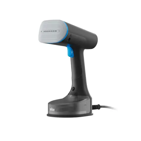 BRAUN QuickStyle 5, Défroisseur Vapeur pour Vêtements, GS5031, Noir/Bleu