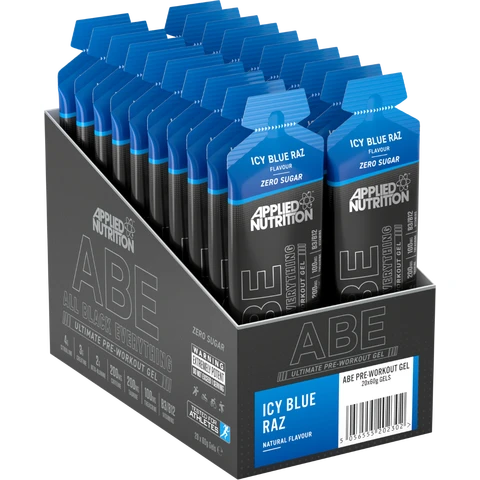 Applied Nutrition ABE Pre Workout Gel Icy Blue Raz-  20 x 60ml