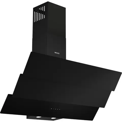 Wiggo WE-A943G(B) Schoorsteen Afzuigkap - 3 Snelheidsinstellingen - LED Verlichting - Aluminium Vetfilters