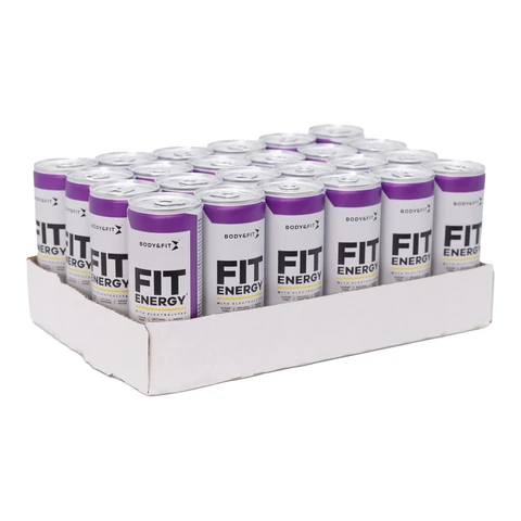 Fit Energy Drink Mix Berry (24 Blikjes)