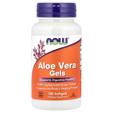 NOW Foods Aloe Vera Digestive Support Softgels - 100 Softgels