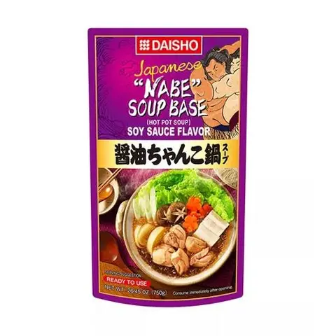 DAISHO Würzpaste für Chanko Nabe Hotpot, Soja 750g