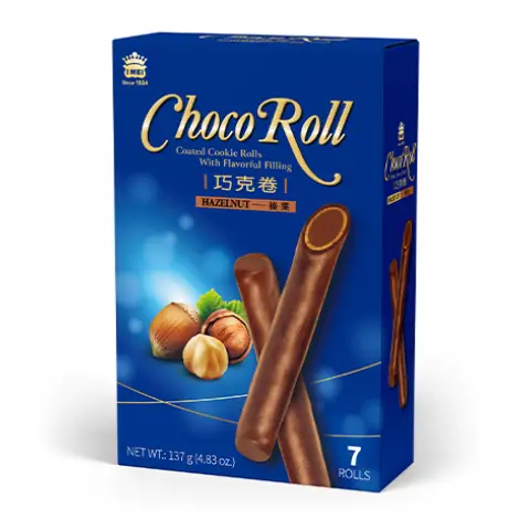 I MEI Choco Roll - Hazelnut 義美巧克力卷-榛果137g