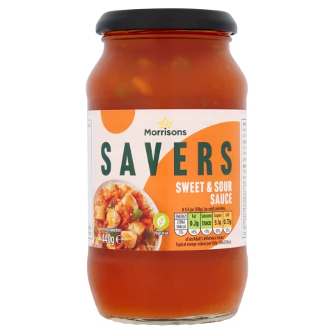 Morrisons Savers Sweet & Sour Sauce 440G