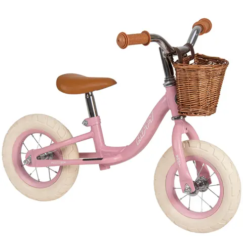 Huffy Vintage Style 10 inch Balance Bike in Dusted Pink