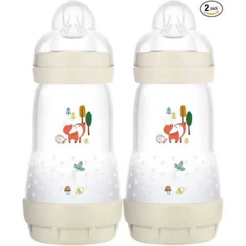 MAM Easy Start Colours of Nature 260ml Bottle - 2pk unisex