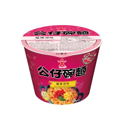 Doll Bowl Noodles (Hot & Spicy Soup Flavour) 113g 公仔碗面麻辣汤味