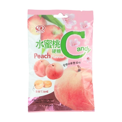 Lv Dei  Peach-Flavored Hard Candy 100g