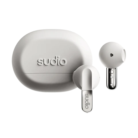 Sudio N3 In-Ear True Wireless Earbuds - Milky White