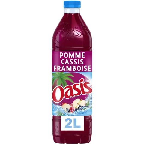 OASIS Cassis Framboise Bouteille 2L
