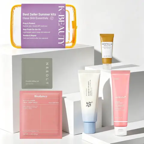 K-BEAUTY Set de bestsellers essentiels d'été pour une routine Glass Skin