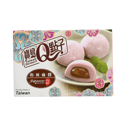 Q-Brand Mochi japonais saveur taro 210g